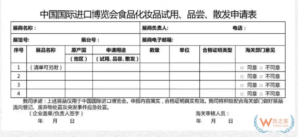 第五屆中國國際進(jìn)口博覽會(huì)食品展品海關(guān)小貼士-貨之家